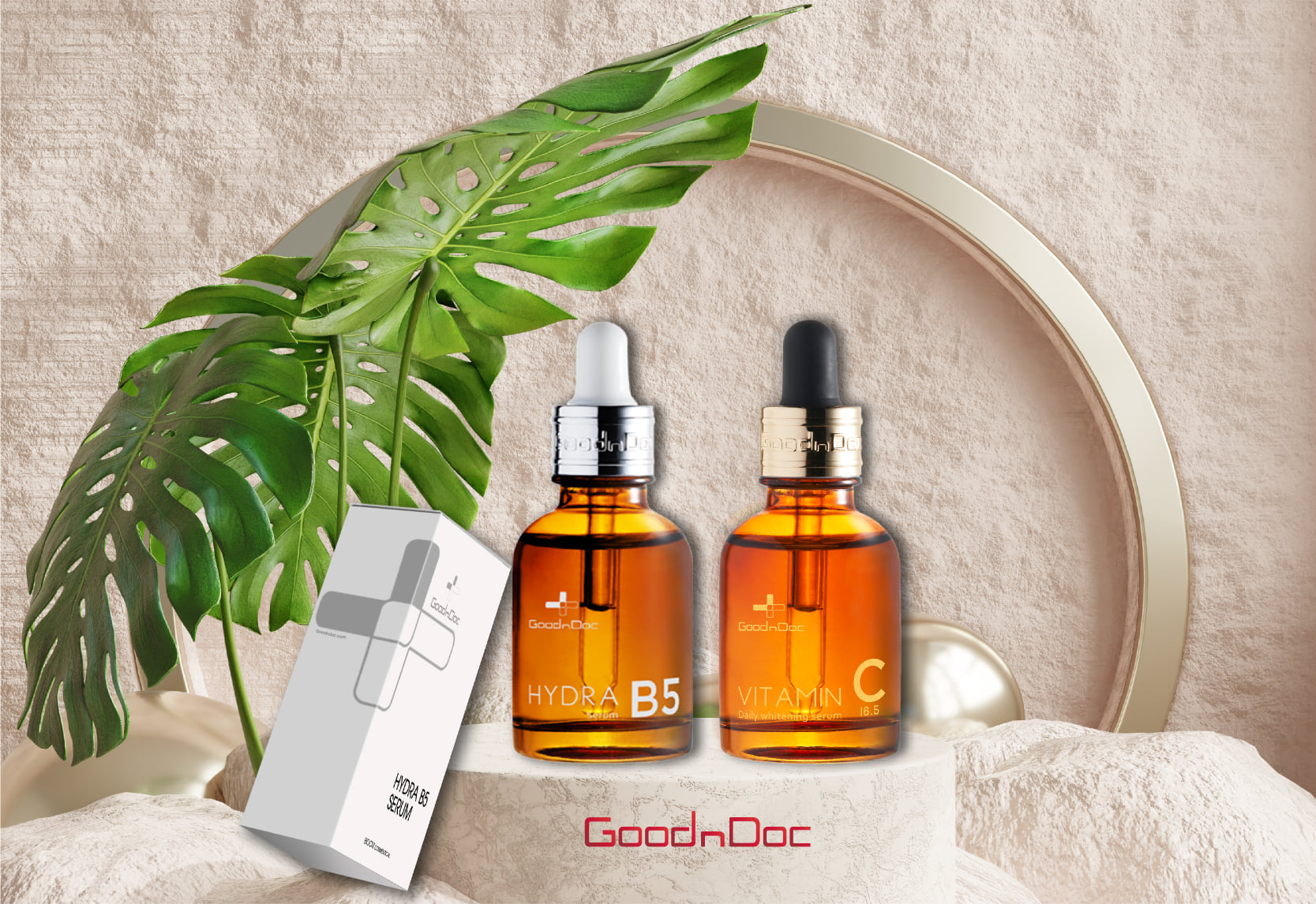 [HÀNG NHẬP KHẨU] Serum dưỡng da GoodnDoc Hydra B5 30ml