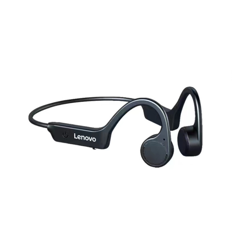 Nóng bán●Lenovo X4 Wireless bone conduction Bluetooth Headset IPX5 Waterproof Wireless Running Sport Does Not Ear Feel Painless