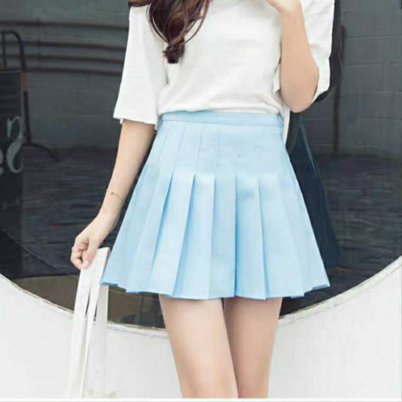 Chân váy tennis skirt xanh mint siêu yêu