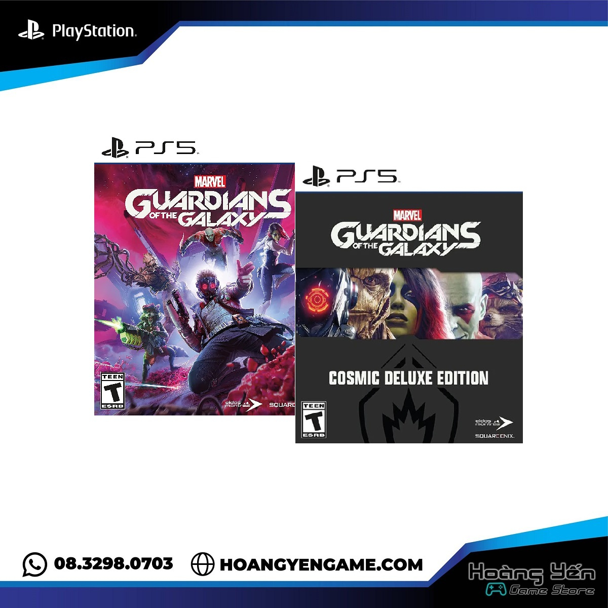 Đĩa Game Marvel's Guardians of the Galaxy Ps5