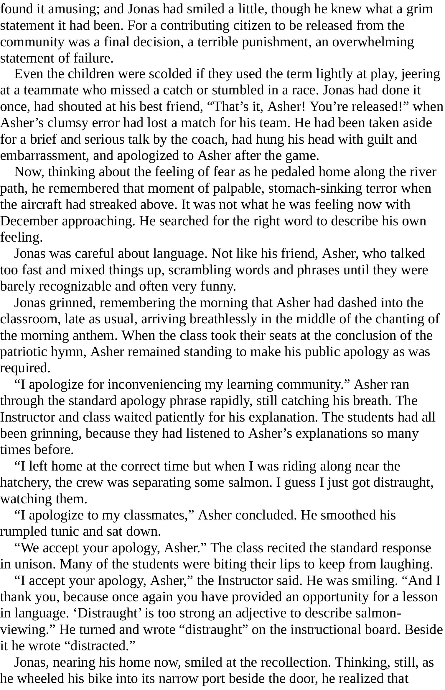 Novel - The Giver (Sách đen trắng)