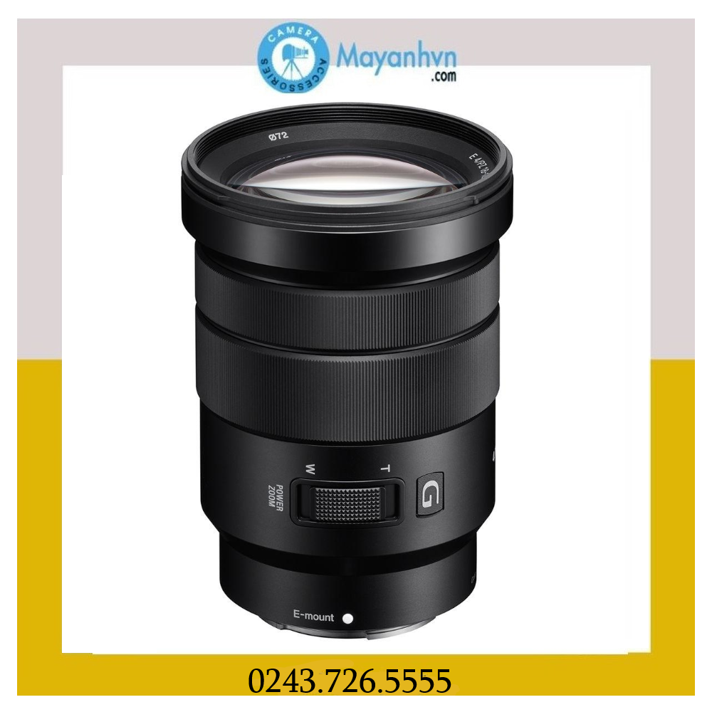 [Trả góp 0%]Ống kính Sony E PZ 18-105mm F4 G OSS