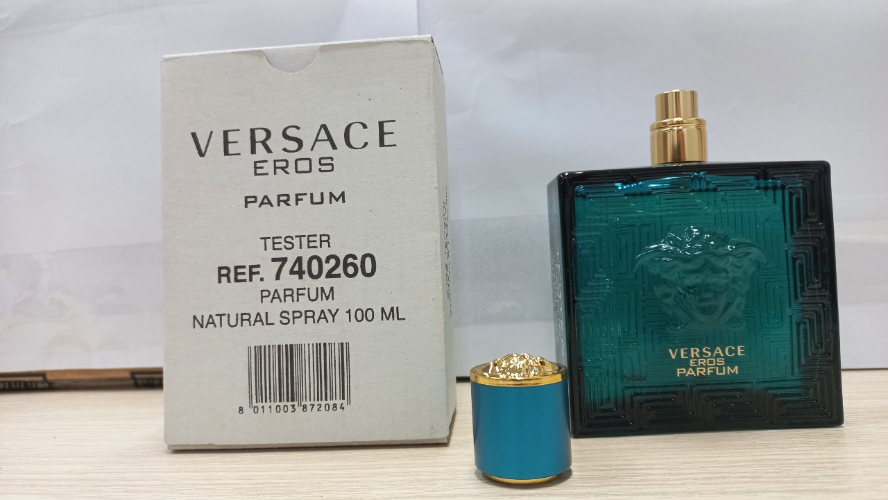 Nước Hoa Nam : Tester Versace Eros Parfum 100ml ( Như Hình )