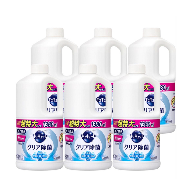Nước Rửa Bát Kao 1380 ml Nhật không mùi