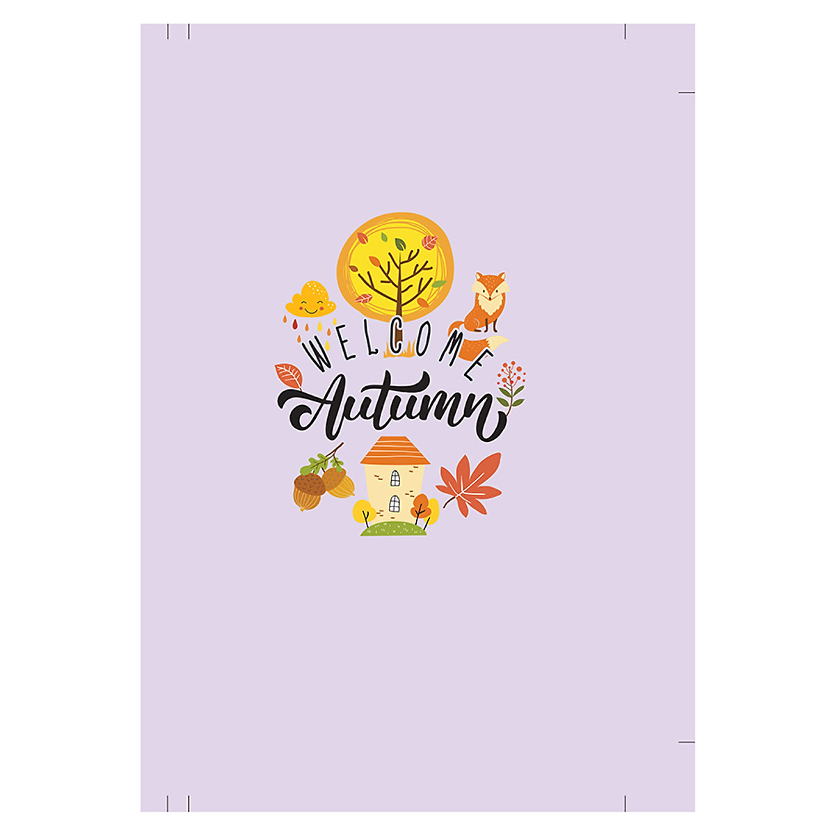 Sổ Tay/Notebook: Welcome Autumn