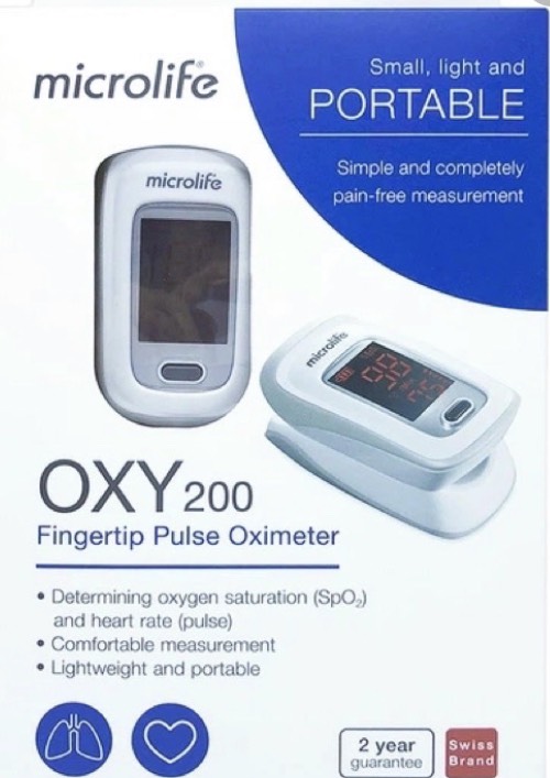 Máy Đo Nồng Độ Oxy Trong Máu - Microlife Oxy 200
