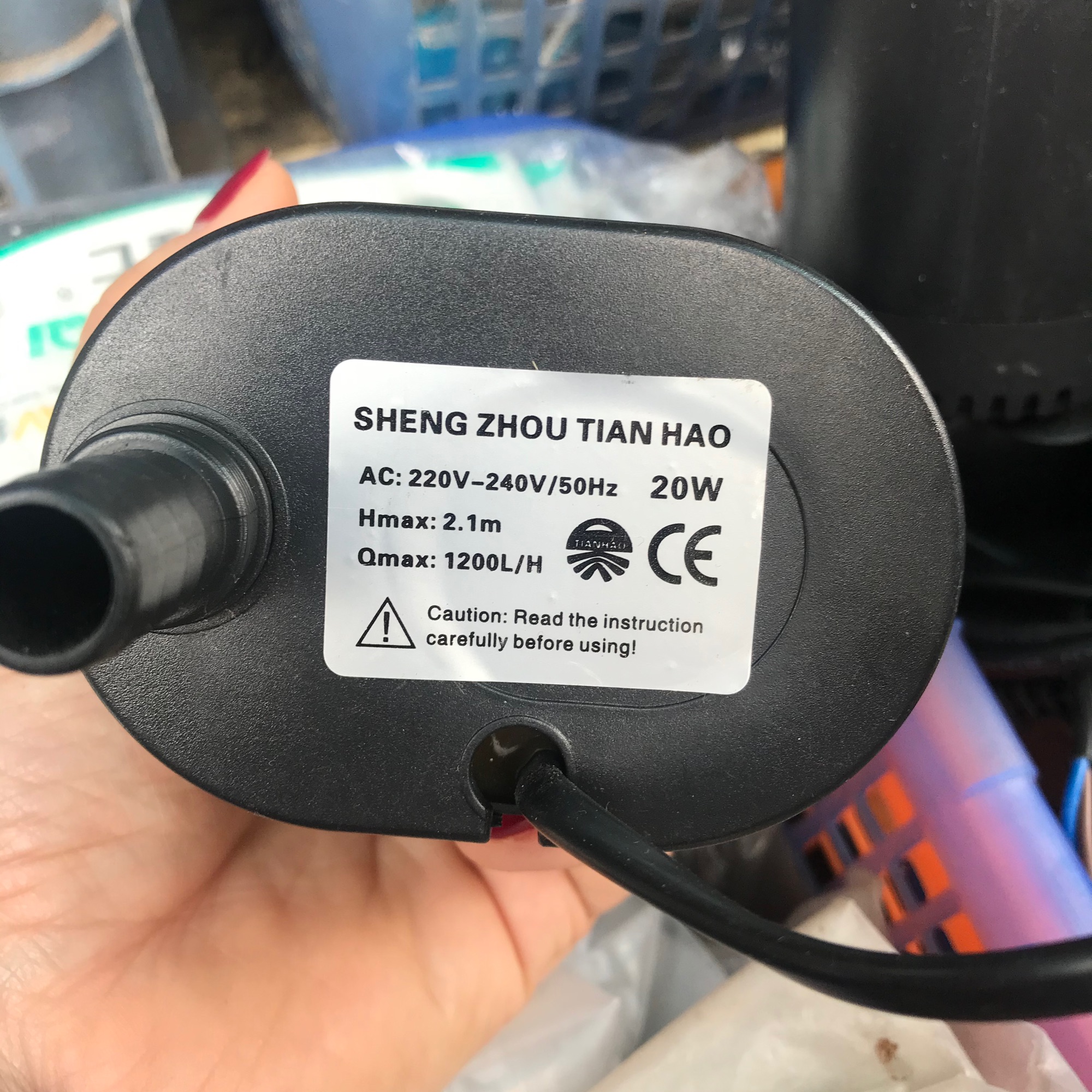 Bơm quạt điều hoà 20w