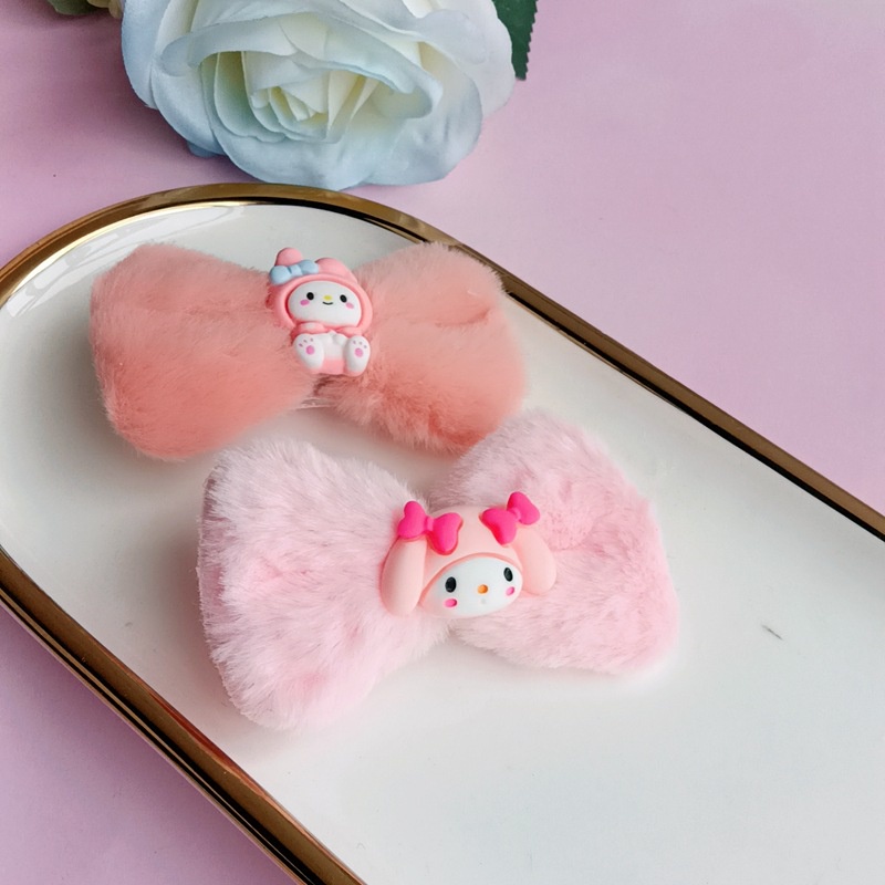 Kẹp Tóc Hoạt Hình Sanrio Kuromi Cinnamon Hello Kitty