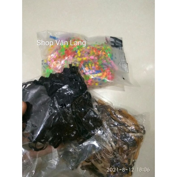 1 gói dây chun buộc tóc - vòng buộc tóc