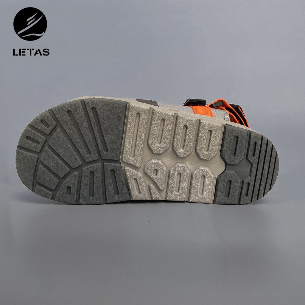 Sandal Nữ, Nam Đế Cao Letas D1001 Cam Tro