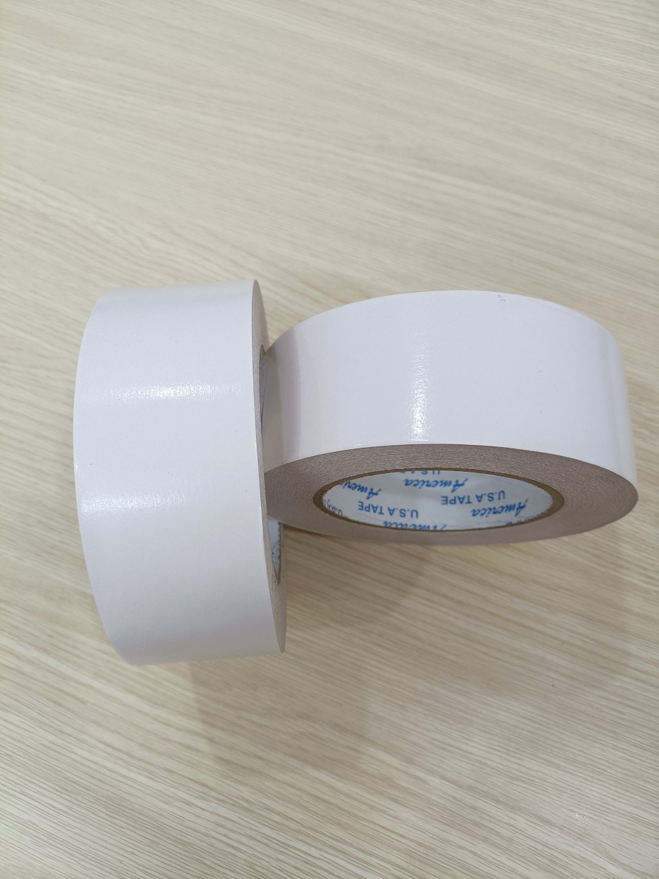 1 cuộn Băng keo 2 mặt trắng 48mm x 40m
