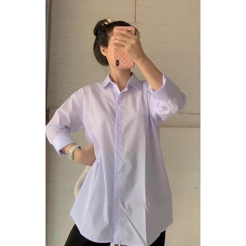 Áo sơmi học sinh trắng