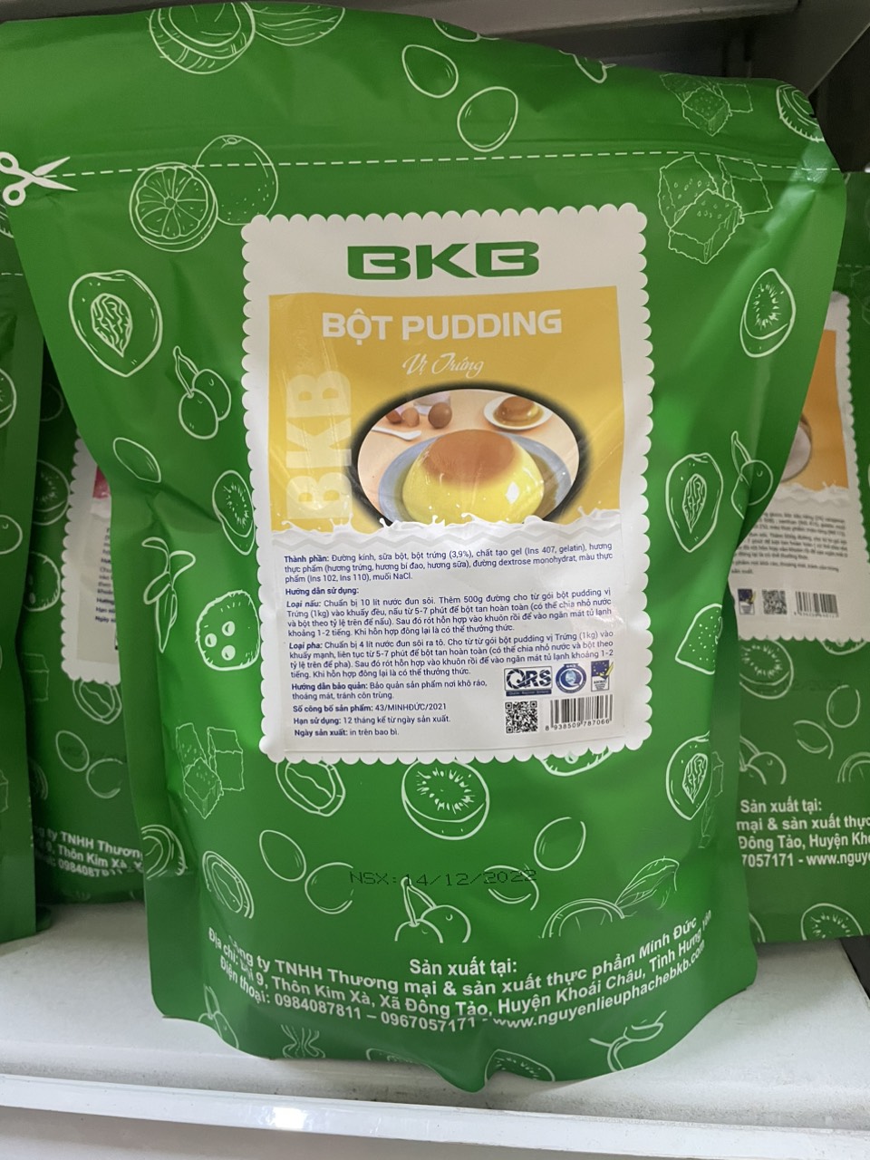 BỘT PUDDING BKB 1KG
