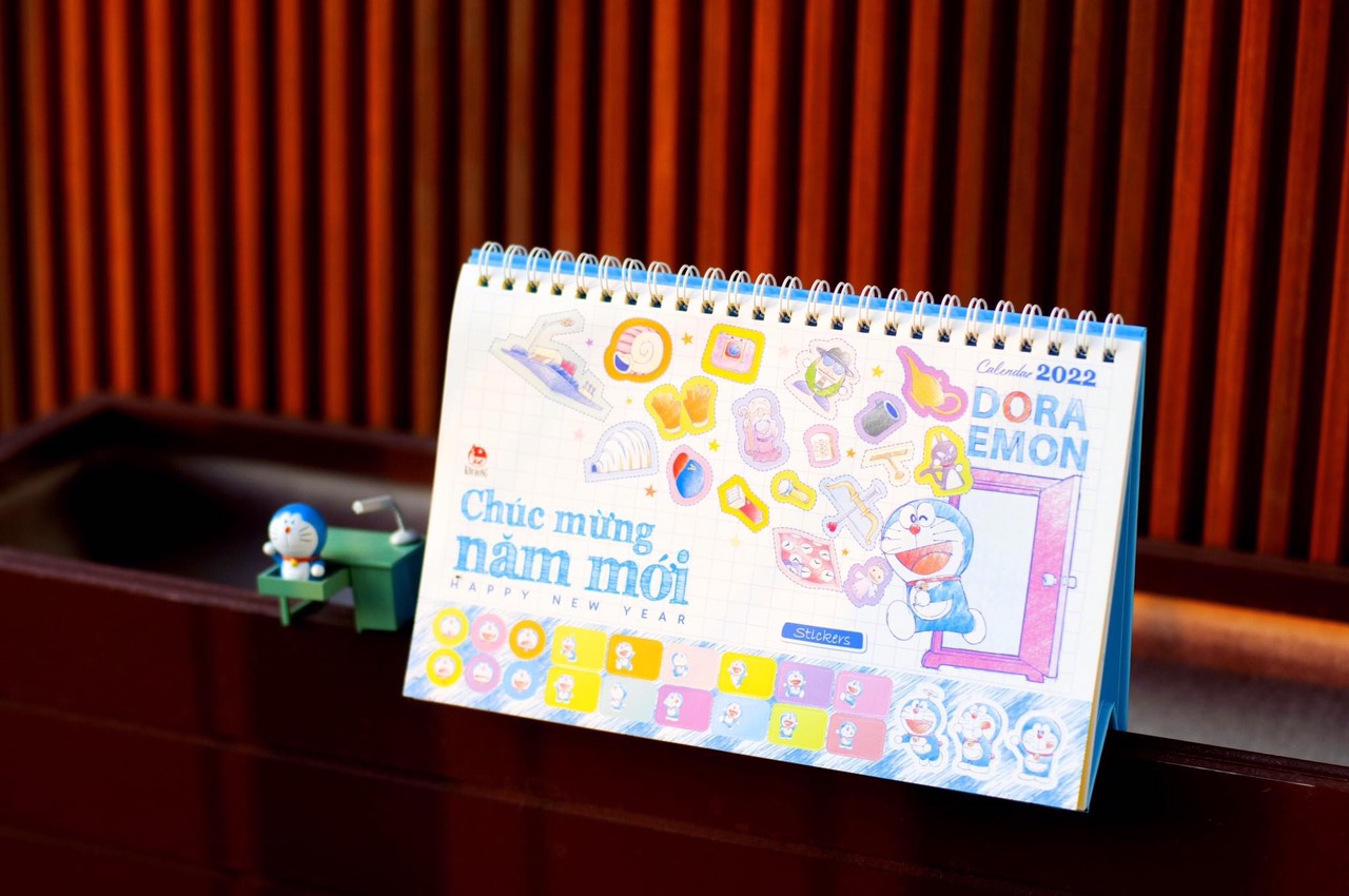 Lịch Để Bàn Doremon Doraemon
