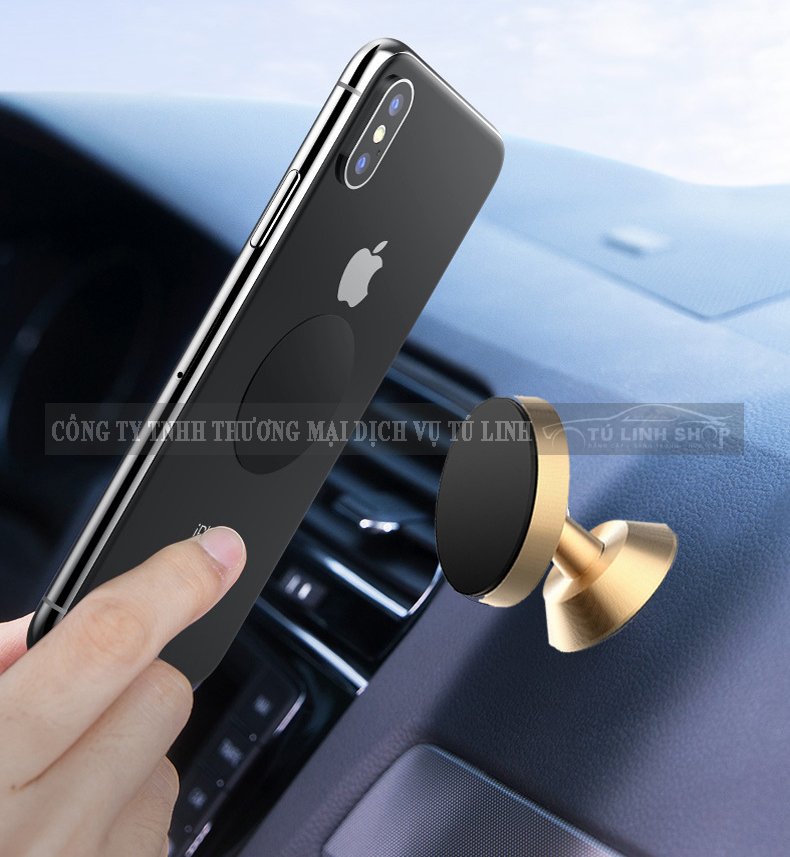 Giá đỡ điện thoại nam châm trên ô tô