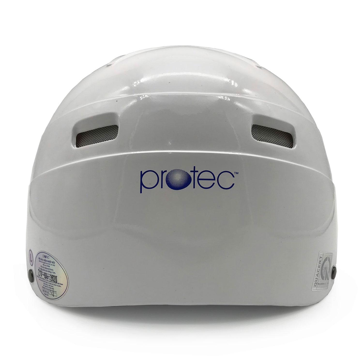 Mũ Bảo Hiểm Nửa Đầu Thời Trang Cao Cấp Protec Rosa An Toàn, Thoáng Mát - PROTEC HELMET