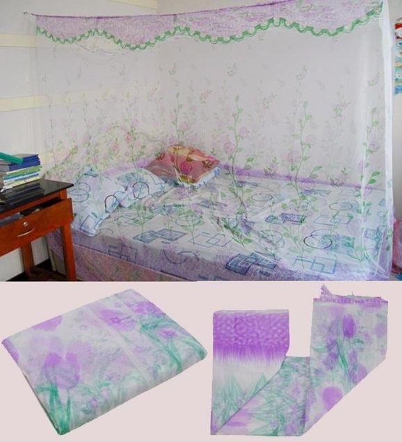 mùng in bông 1m8x2m2 có cửa