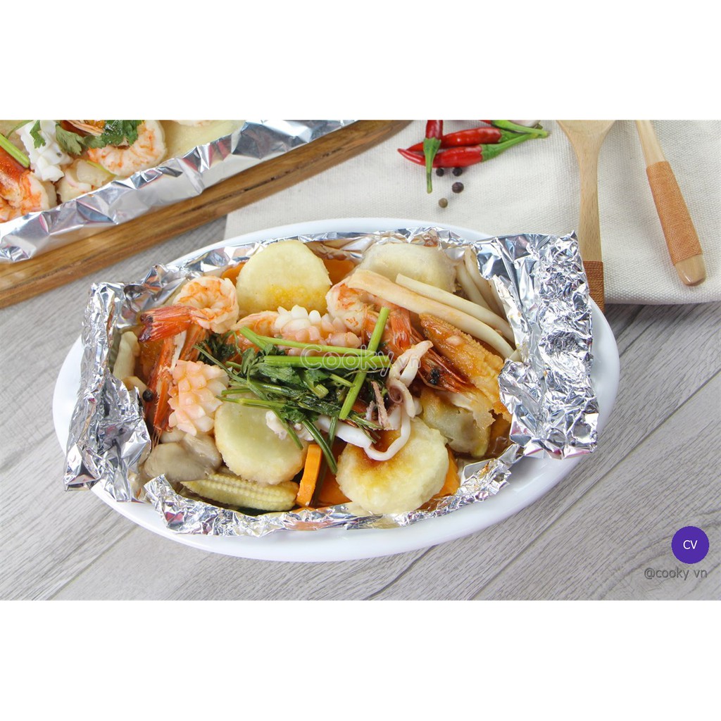 GIẤY BẠC NƯỚNG THỰC PHẨM 5M*30CM