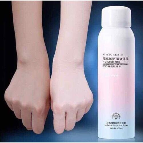 Combo 2 chai Xịt Chống Nắng Trắng Da MAYCREATE - CHÍNH HÃNG