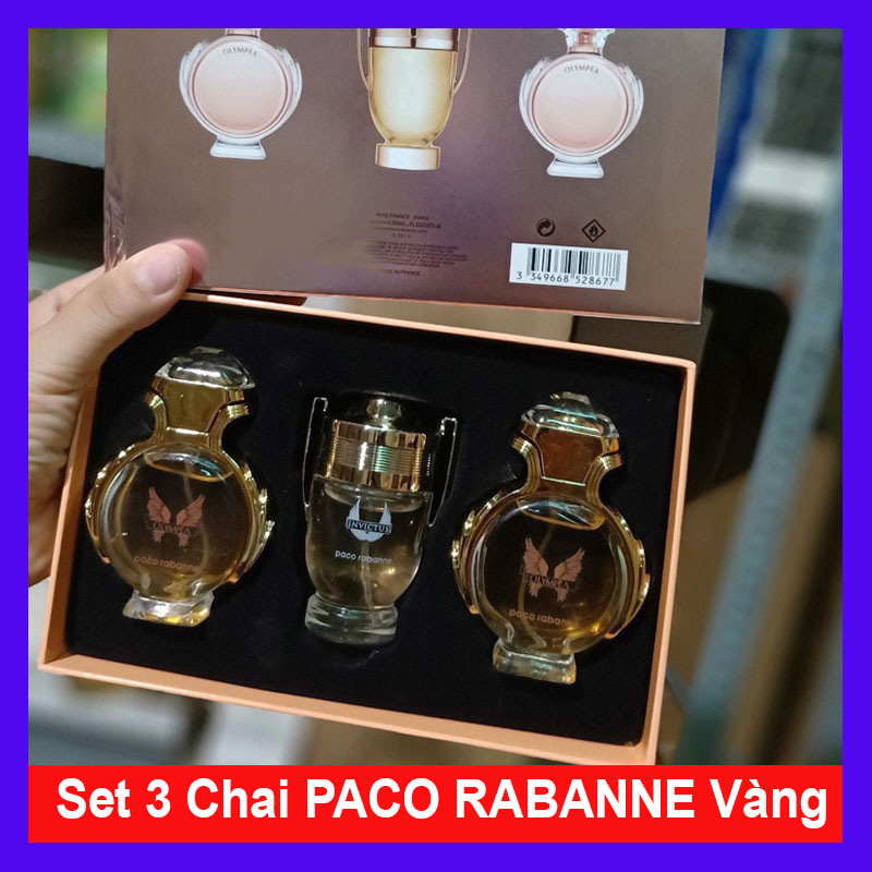 NGUYÊN SET 3 CHAI NƯỚC HOA NAM