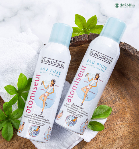 [Hoàn tiền 20%] Xịt Khoáng Cung Cấp Nước Evoluderm Atomiseur Eau Pure Water