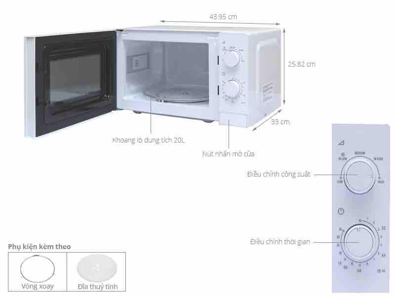 Lò vi sóng Electrolux EMM2022MW