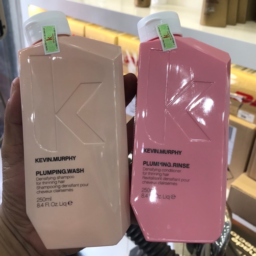 {Chính hãng} Dầu gội xả cho tóc ít, mỏng, rụng Kevin.Murphy Plumping 250mlx2