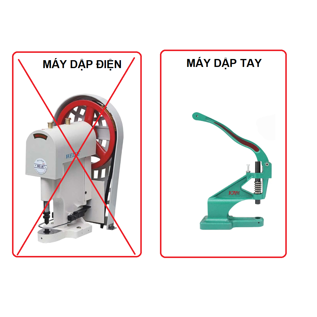 Cối đóng Ore (mắt cáo) lắp máy dập tay - dụng cụ làm da handmade