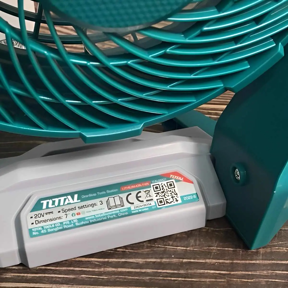 Quạt máy dùng pin Lithium 12V TOTAL TFALI1207