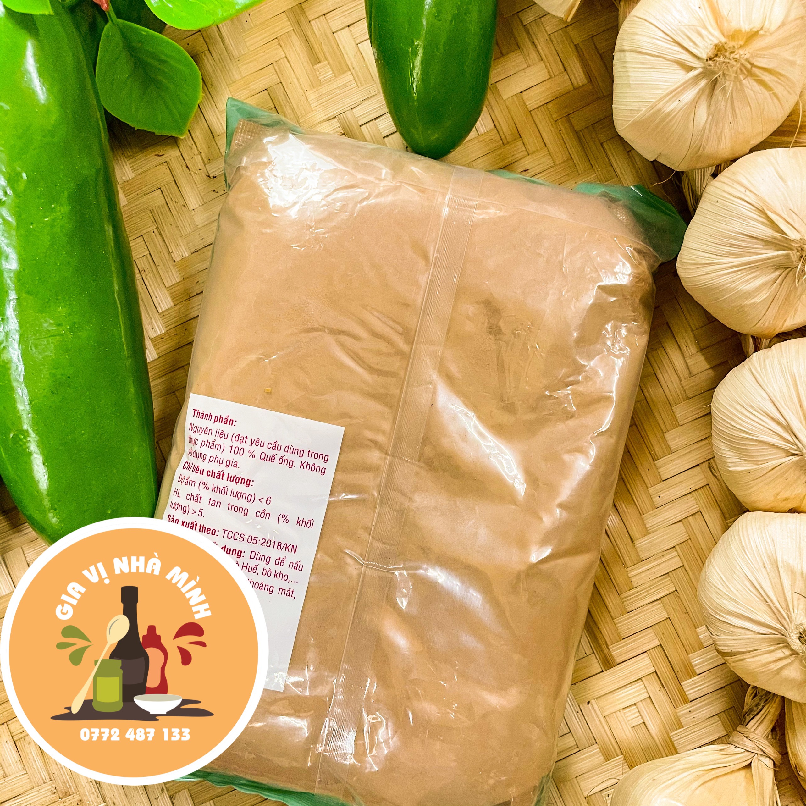 BỘT QUẾ  KIM NGA - TRỌNG LƯỢNG 100GR( CHIẾT )-500GR