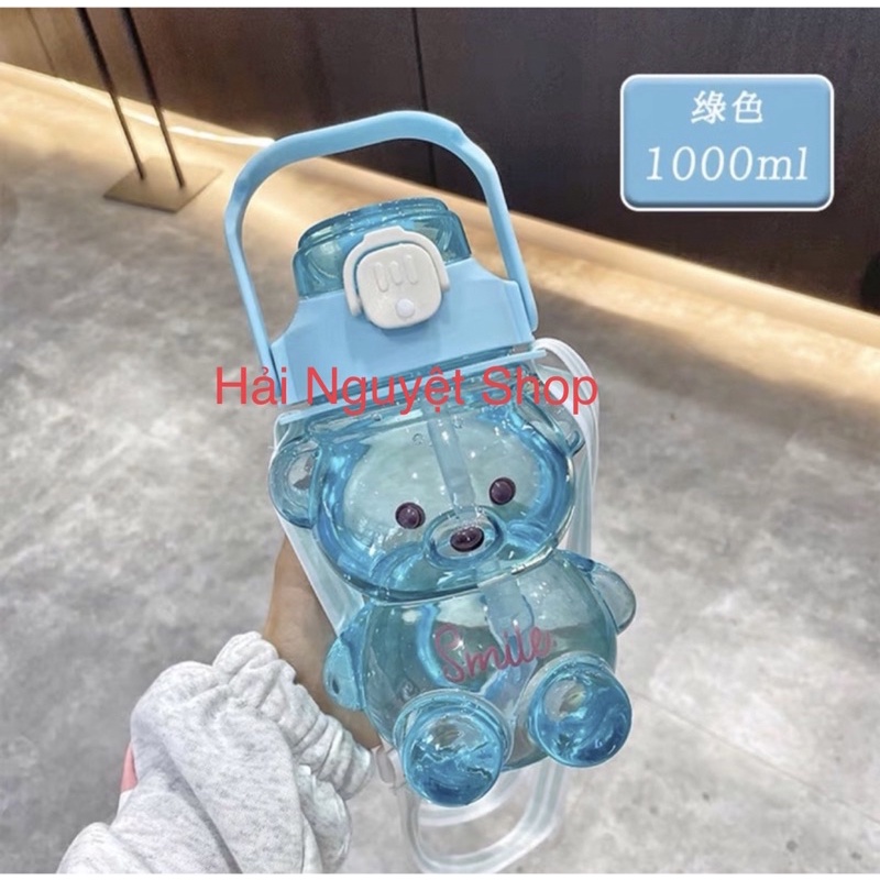 Bình đựng nước hình gấu dung tích 1 lít