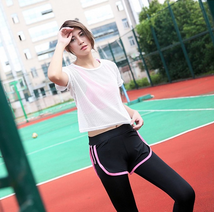 [HCM]Áo lưới tập thể thao yoga gym