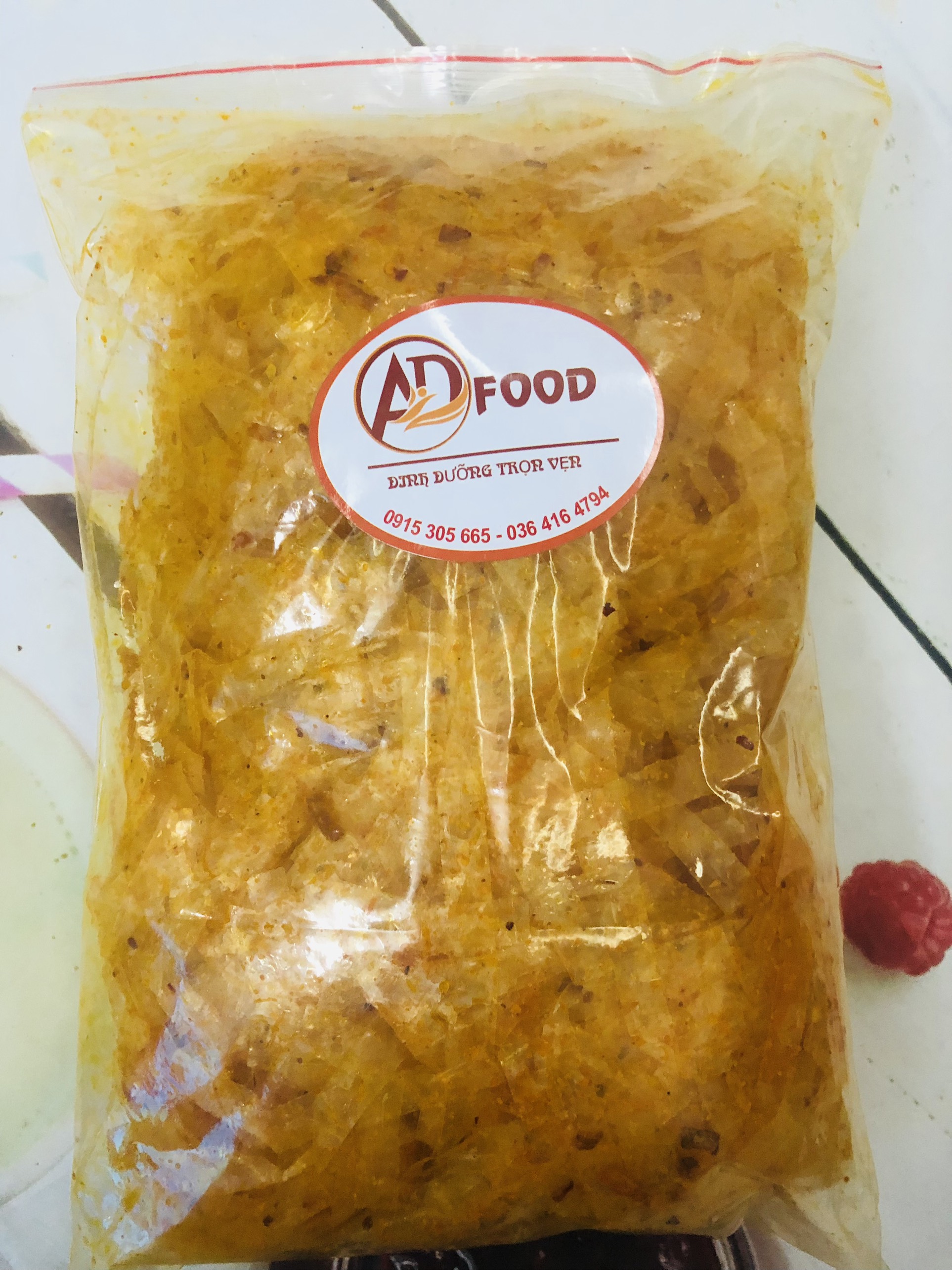 1kg bánh tráng trộn sate dạng sợi
