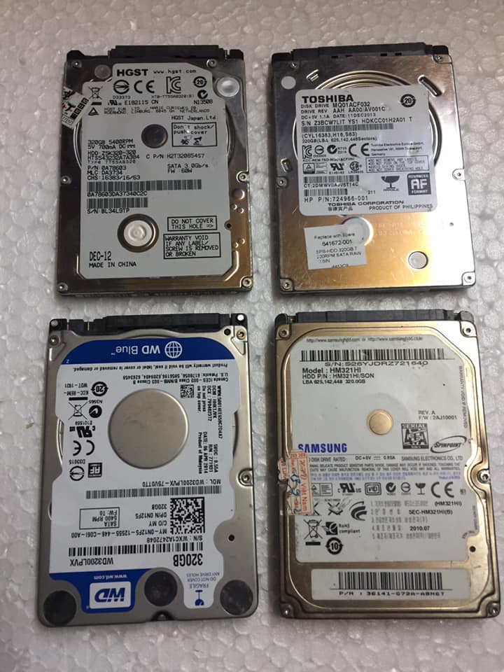 Ổ Cứng HDD Laptop chuẩn SATA 320G Caution Kĩ Thuật