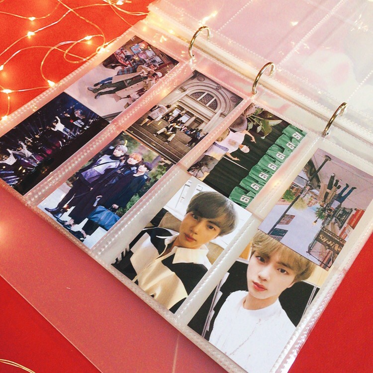 Sổ đựng card BINDER hỗn hợp (BINDER HÀN), Đựng được 7 size card, postcard KAS - KPOP ALL STARS