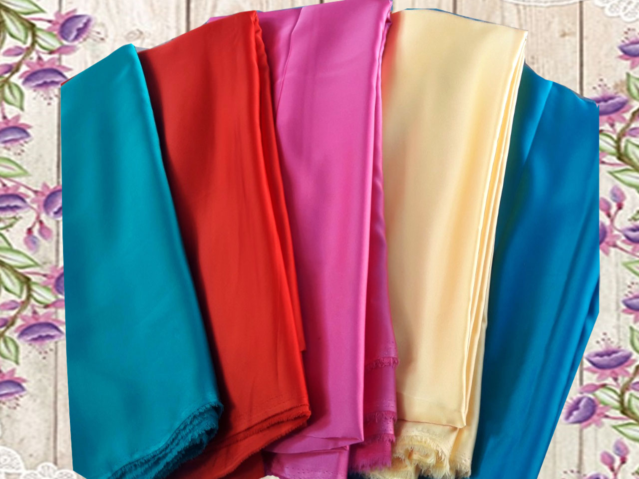 VẢI MAY ÁO DÀI LỤA 3D -TẶNG 1 VẢI QUẦN LỤA SATIN GIÁ 70K
