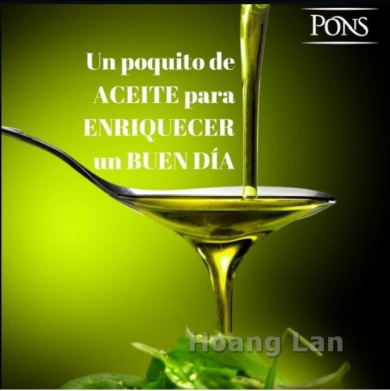 Dầu Olive Extra Virgin PONS 1lít - Tây Ban Nha (chai nhựa)