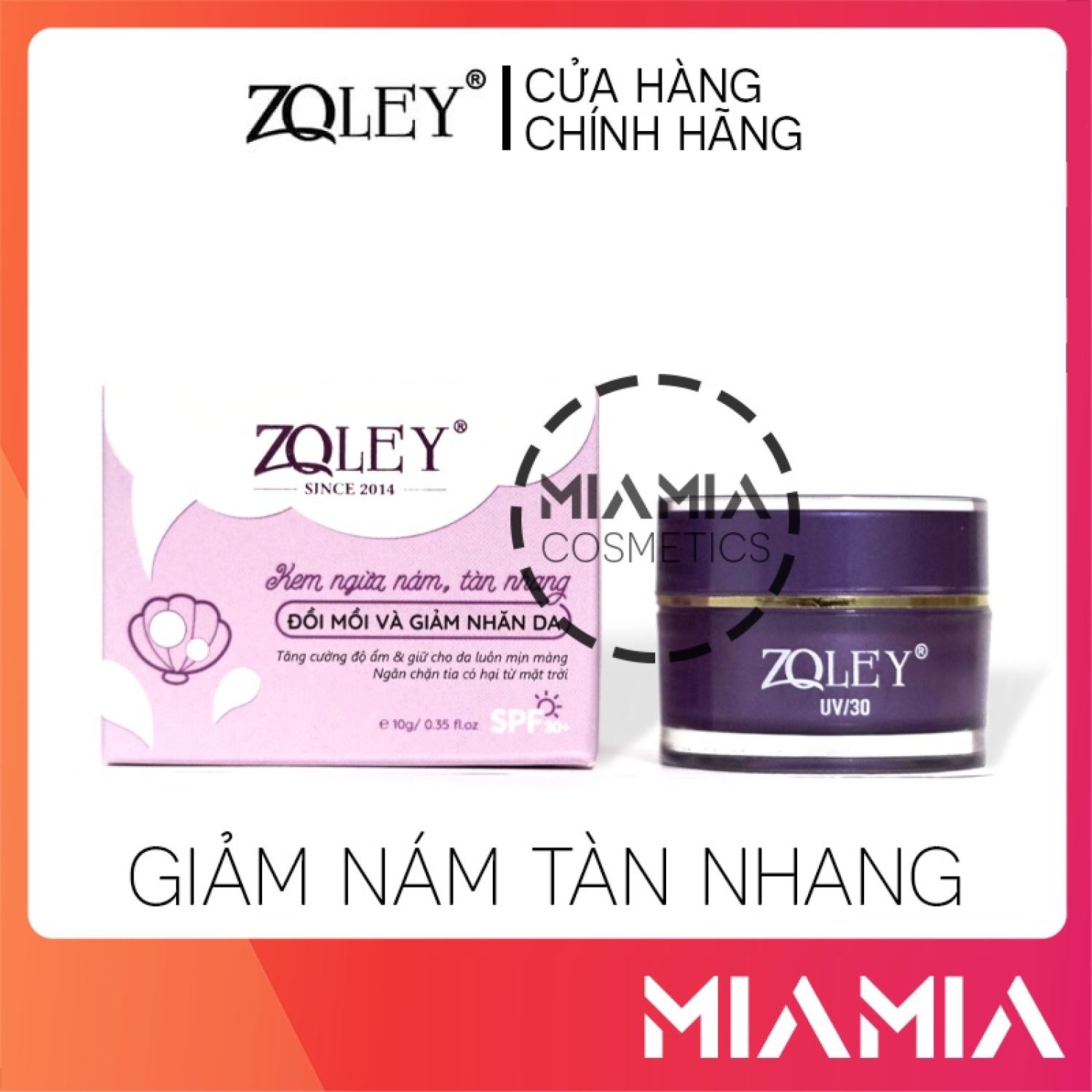 Kem face zoley tím giảm nám tàn nhang chính hãng - 8936095371836