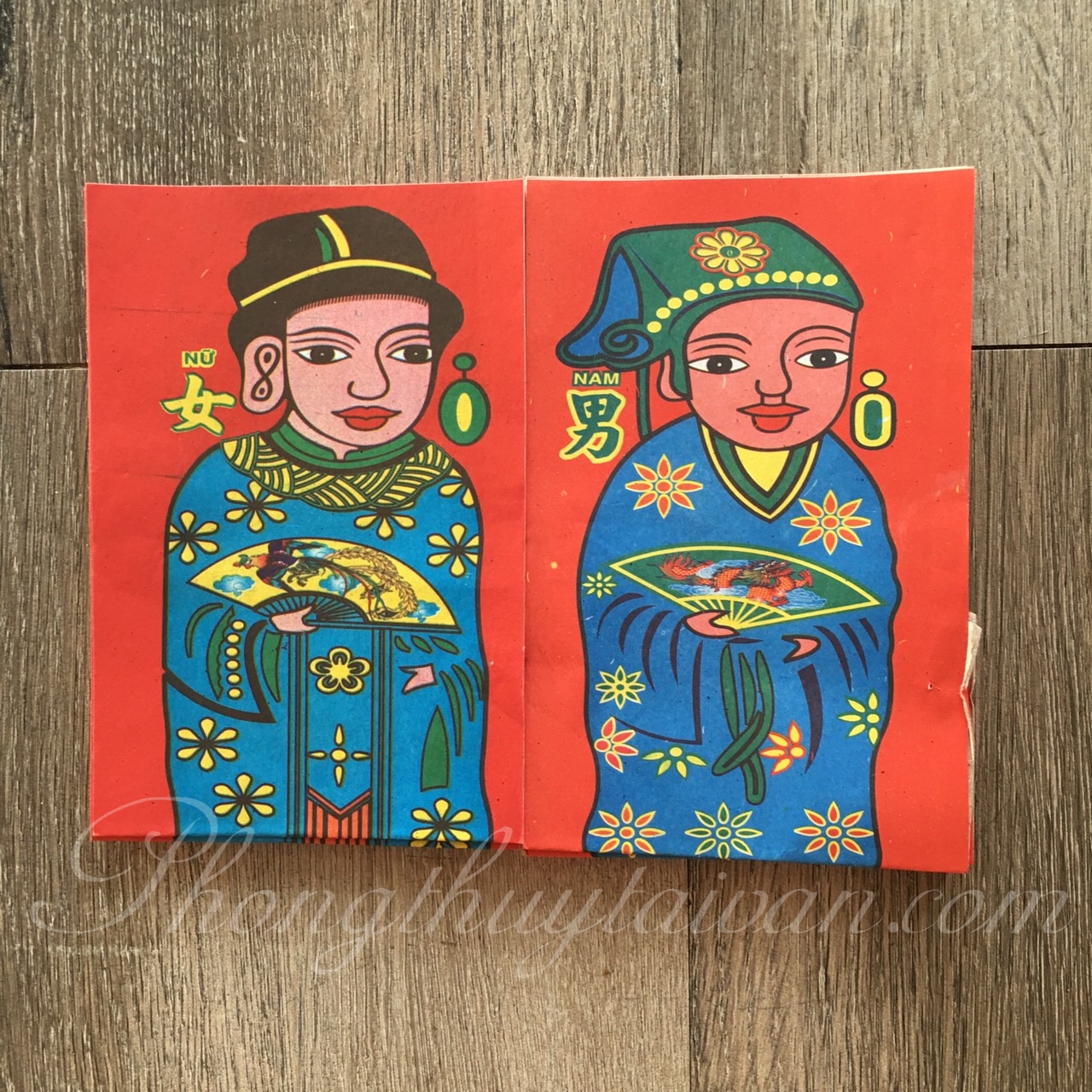 Giấy cúng thế thân  nam,nữ( 5tờ/sấp)