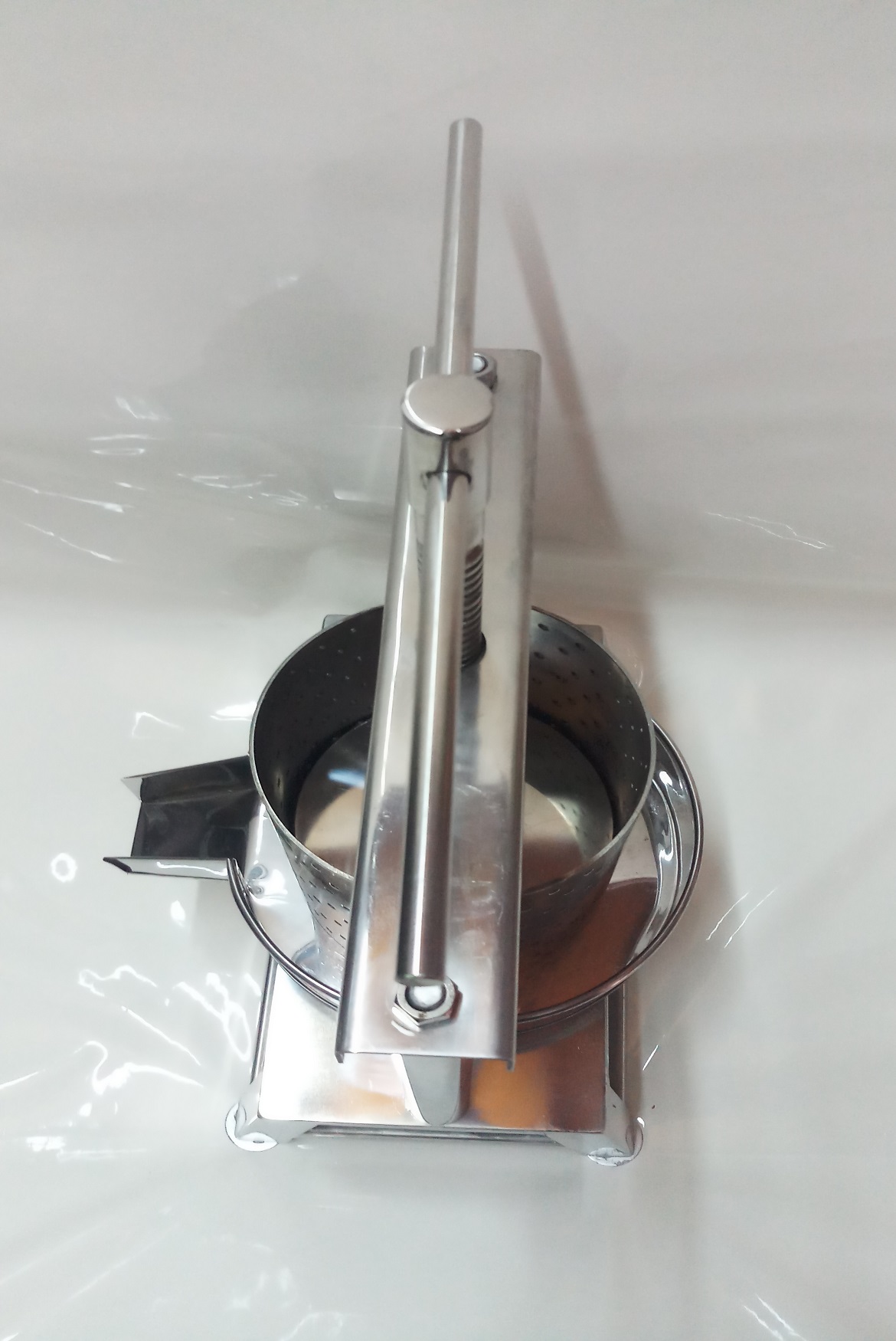 MÁY ÉP NƯỚC CỐT DỪA,ÉP MỠ INOX BẰNG TAY SIZE NHỎ.