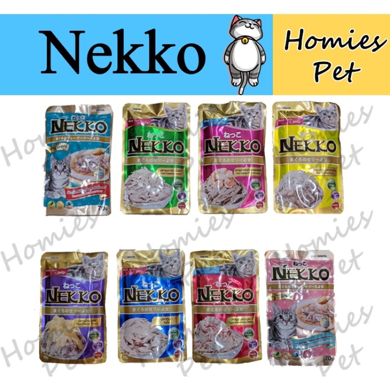 Pate mèo Nekko, thức ăn cho mèo - Homies Pet