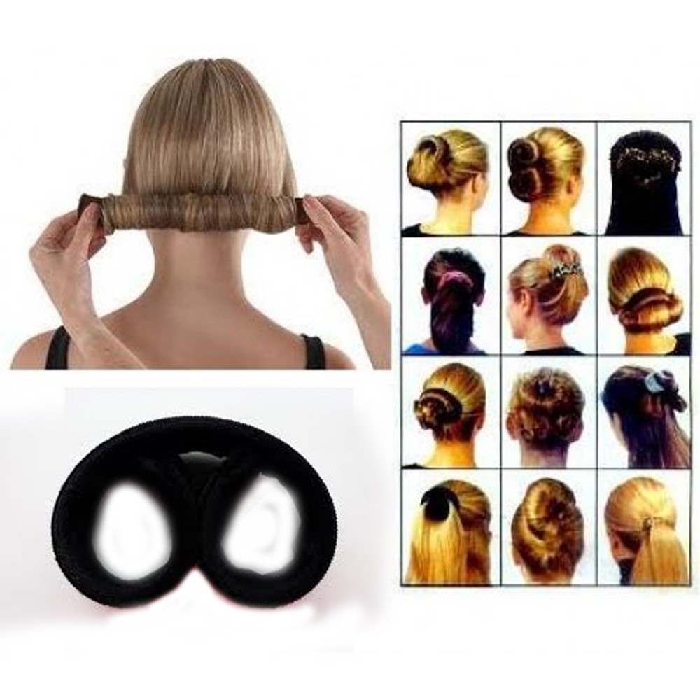 Dụng Cụ Búi Tóc Đa Năng Dạng Tròn Phụ Kiện