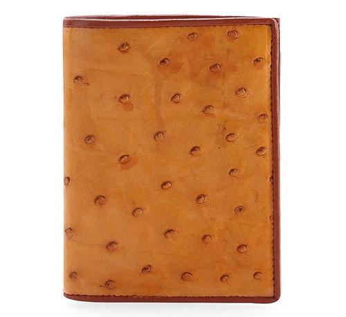 It is soil brown, red brown, black and yellow men's cowhide leather wallet hk2408-09-10-18