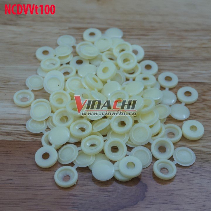 Nắp chụp đầu vít - Vàng - túi 100 cái