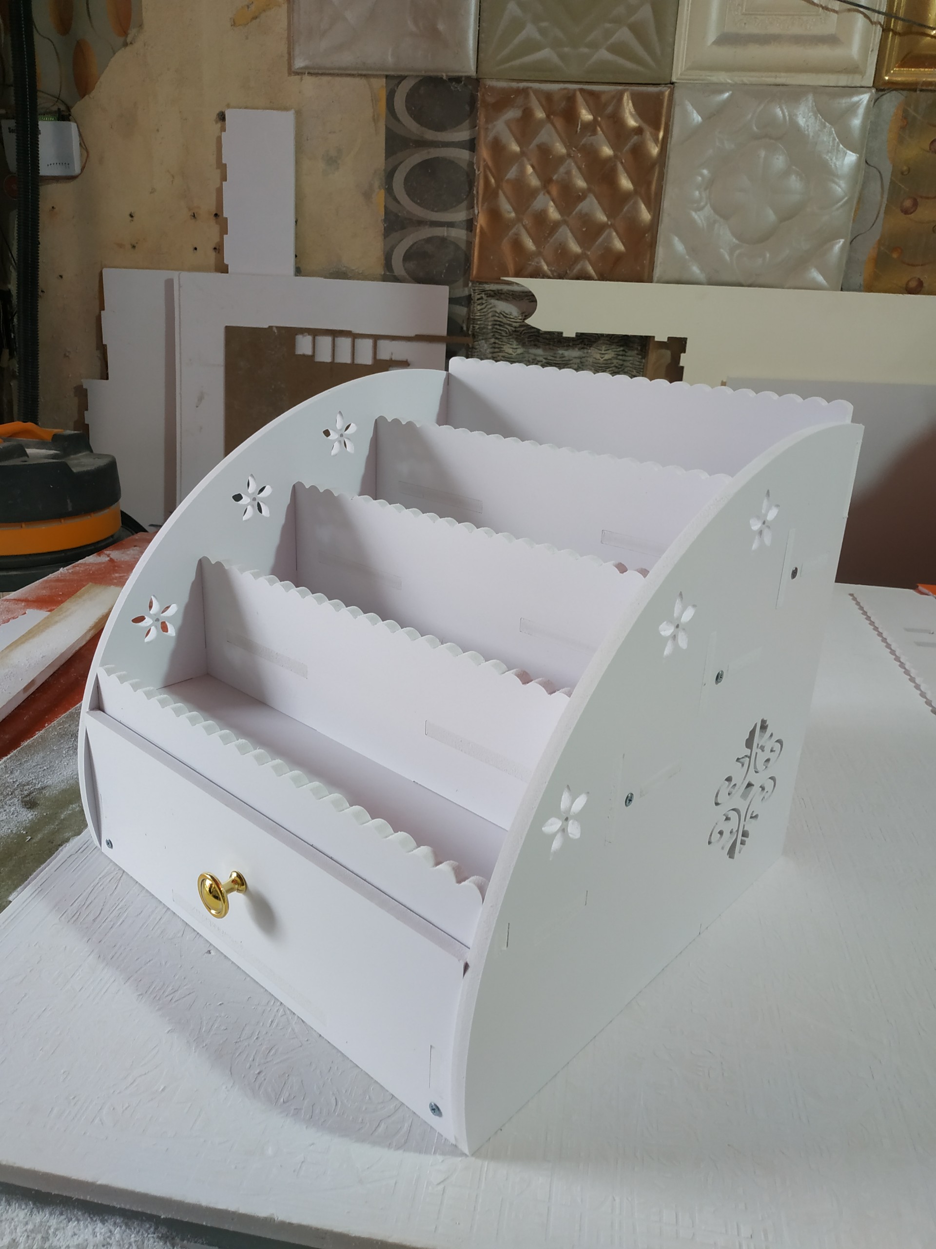 Kệ đựng sơn Nail có ngăn kéo (size nhỏ)
