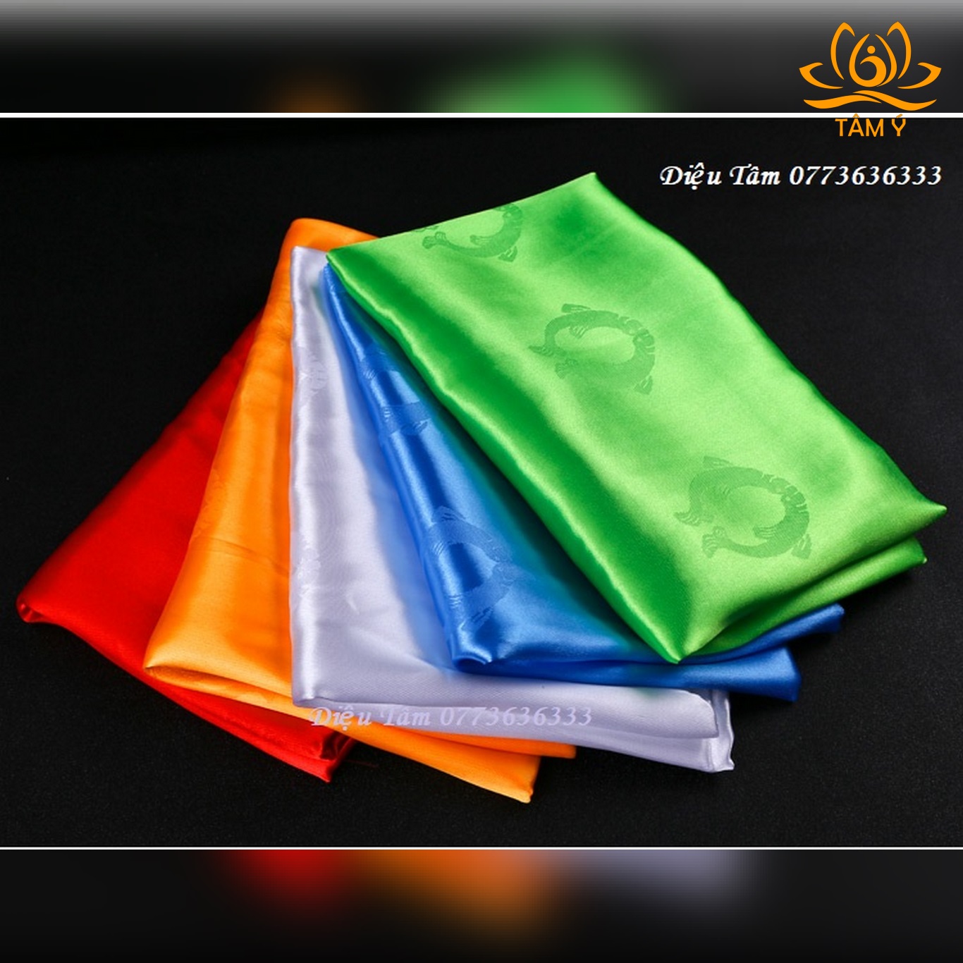 Khăn Ban Phước Khăn Khata Loại Mỏng