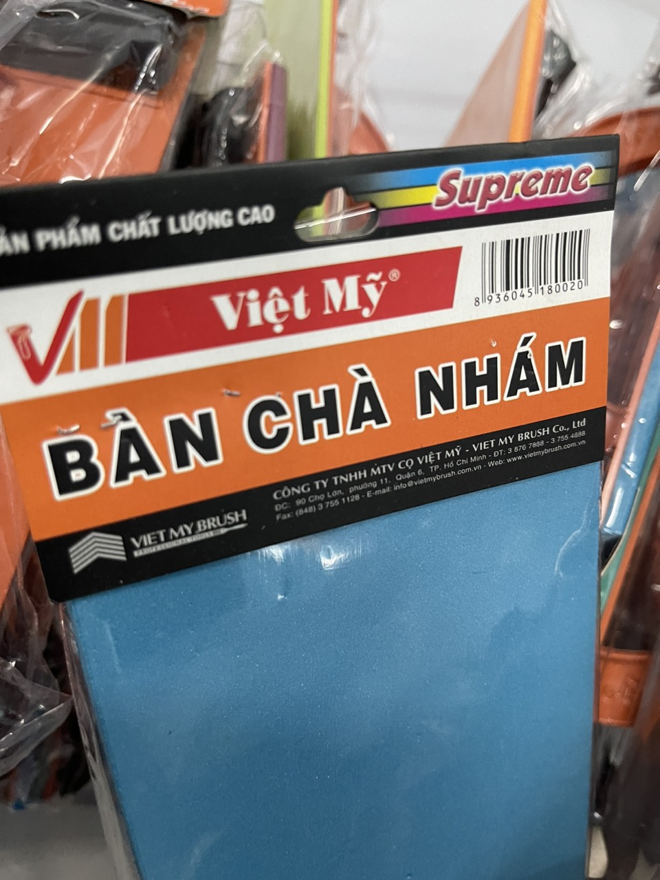 Bàn Chà Nhám, Dụng cụ kẹp nhám chà tường (bàn chà nhám xoa tường).