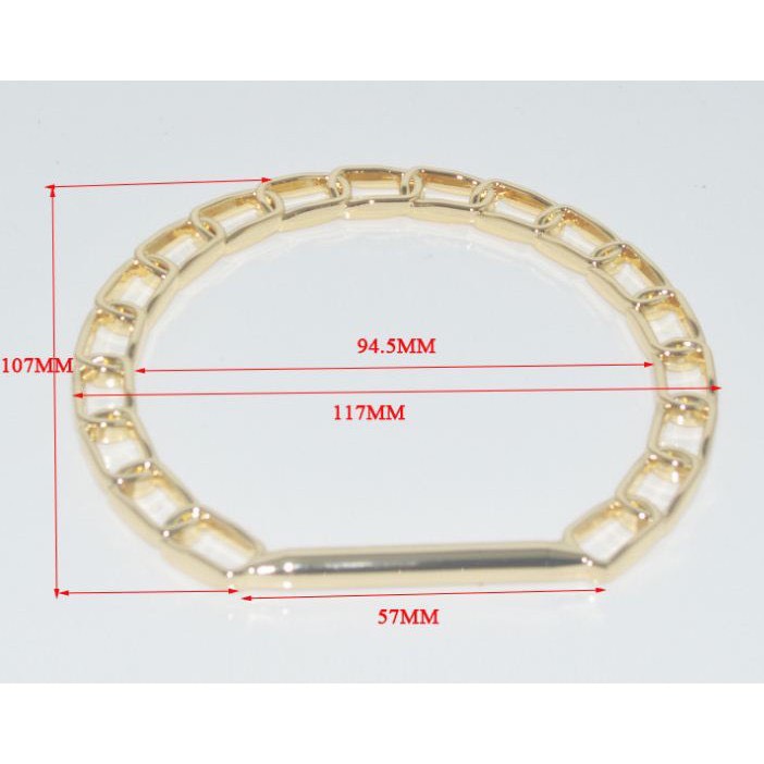 Quai mắt xích làm túi xách 50k/cái