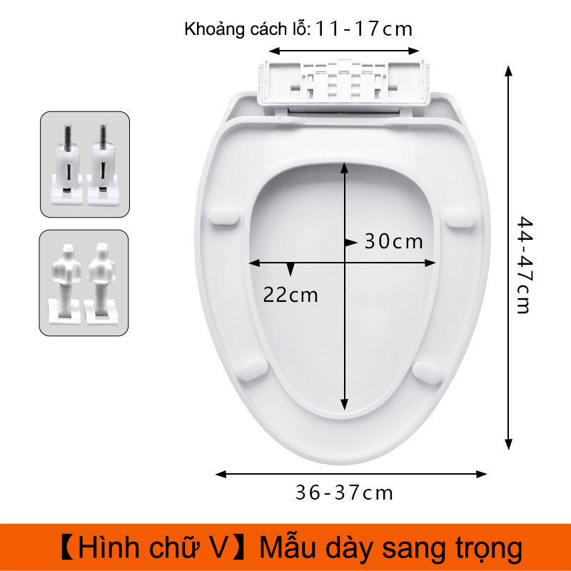 Nắp Bồn Cầu-Bộ nắp bàn cầu nhà vệ sinh bằng nhựa cao cấp, nắp bồn cầu thích hợp sử dụng với nhiều loại bồn cầu,nắp bồn cầu nhà vệ sinh,nắp bồn cầu rơi êm - BetterLife