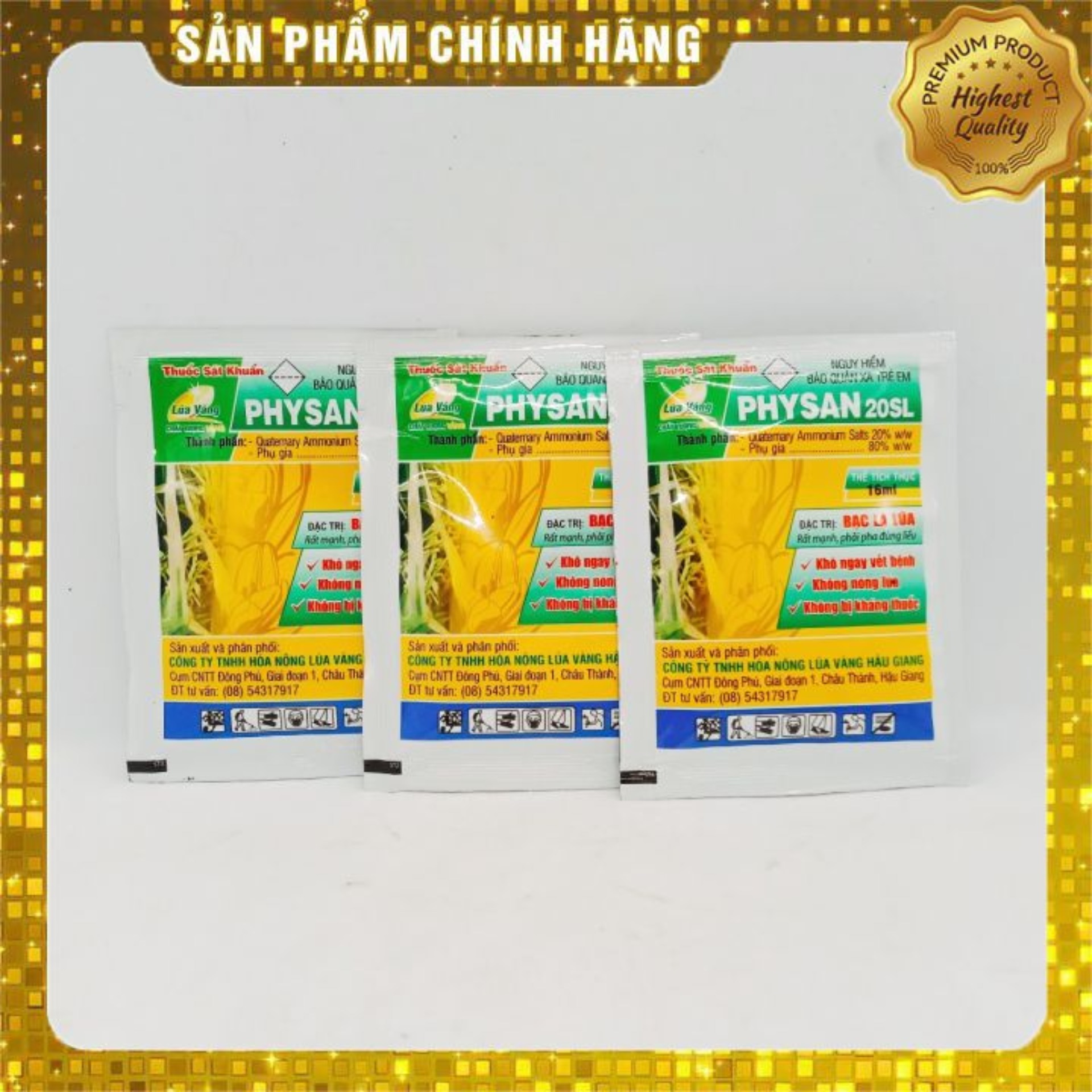 Physan 20SL (16ml) đặc trị bệnh cho cây phong lan
